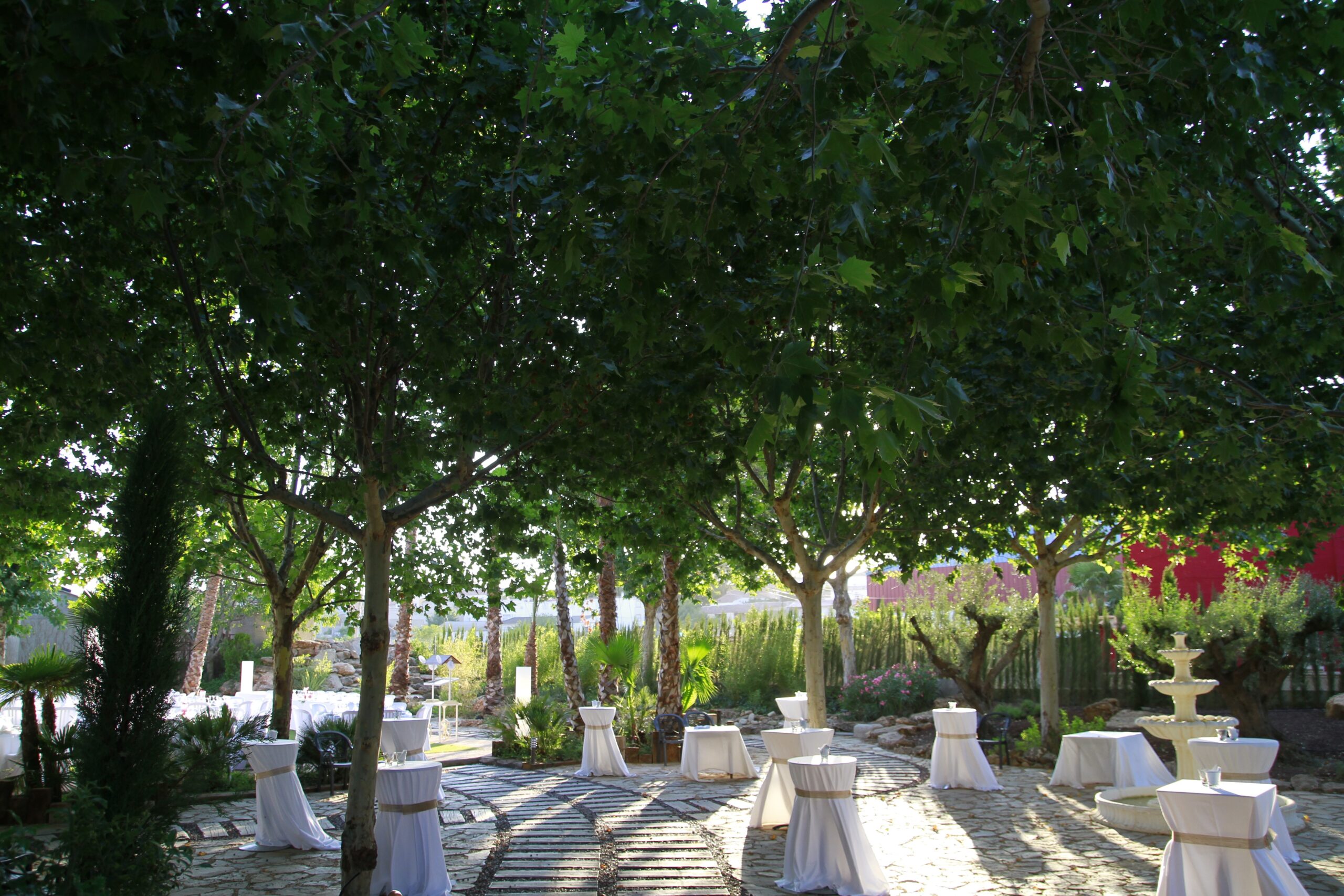 Jardines para bodas y eventos