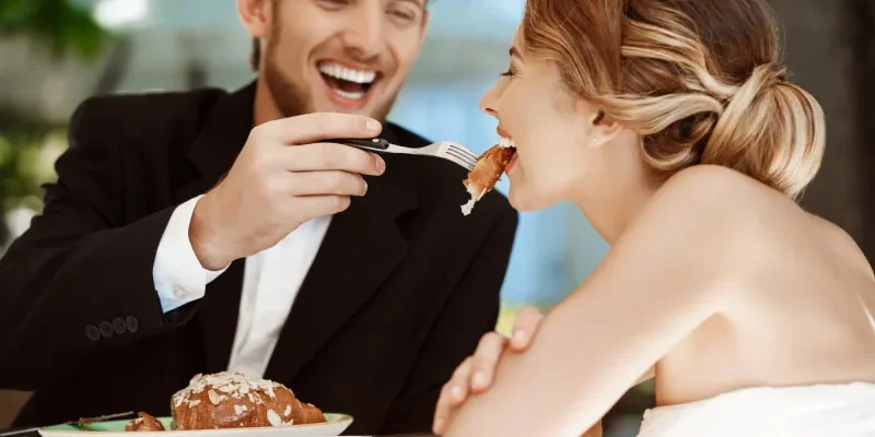 prueba de menú de boda