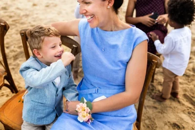 Celebrar una segunda boda con hijos